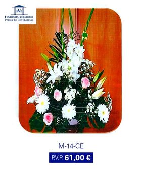 Tanatorio Piedrabuena - Porzuna arreglo floral fúnebre