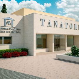 Tanatorio Piedrabuena - Porzuna exterior de empresa